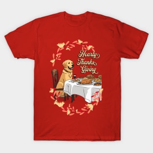 Hearty Thanksgiving Greeting T-Shirt